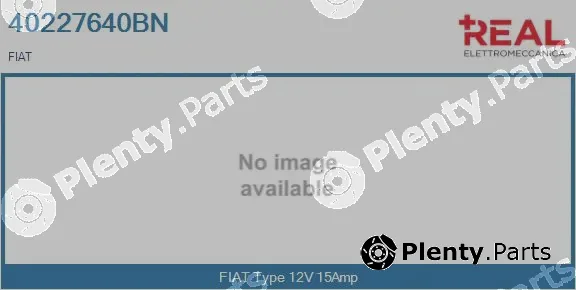 Real 40227640BN — Electric Motor, radiator fan