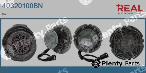 Real 40320100BN — Clutch, radiator fan