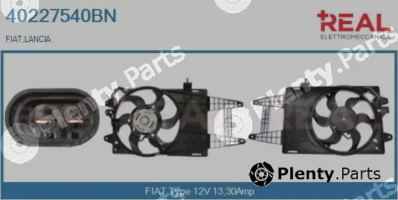 Real 40227540BN — Electric Motor, radiator fan