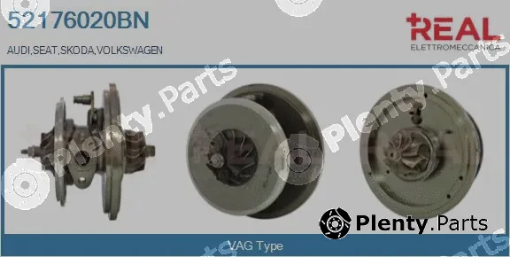 Real 52176020BN — Core assembly, turbocharger