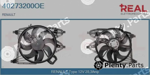 Real 40273200OE — Electric Motor, radiator fan
