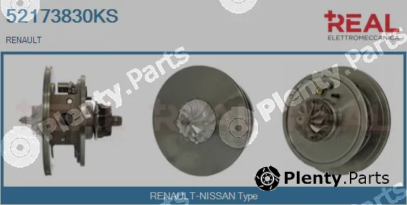Real 52173830KS — Core assembly, turbocharger