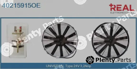 Real 40215915OE — Electric Motor, radiator fan