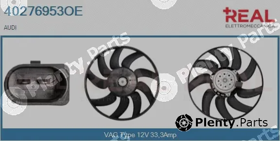 Real 40276953OE — Fan, engine cooling