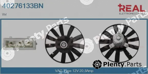 Real 40276133BN — Fan, engine cooling