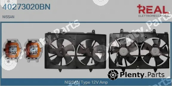 Real 40273020BN — Electric Motor, radiator fan