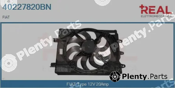 Real 40227820BN — Electric Motor, radiator fan