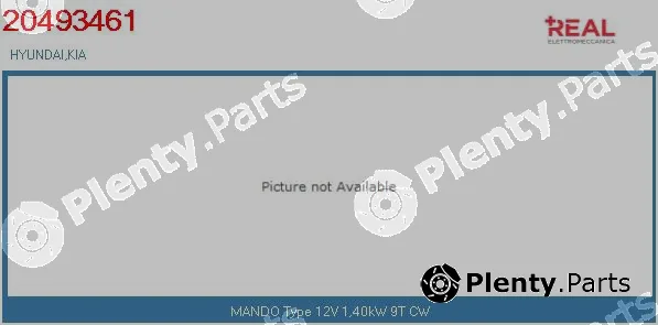 Real 20493461BN — Alternator
