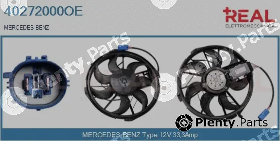 Real 40272000OE — Electric Motor, radiator fan