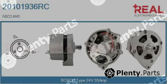 Real 20101936RC — Alternator