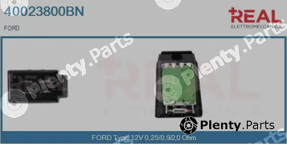 Real 40023800BN — Resistor, interior blower
