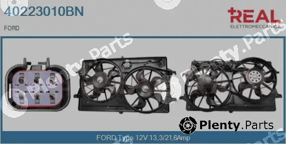 Real 40223010BN — Electric Motor, radiator fan