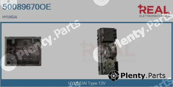 Real 50089670OE — Switch, window regulator