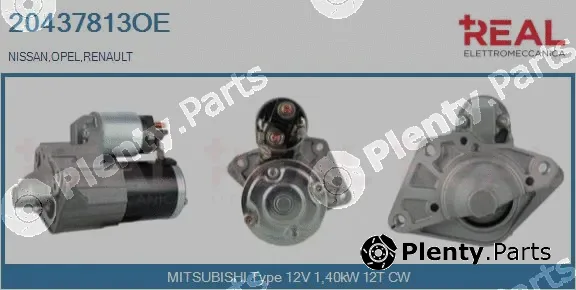 Real 20437813OE — Starter