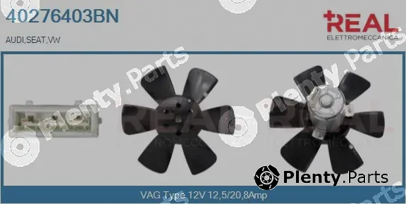 Real 40276403BN — Fan, engine cooling