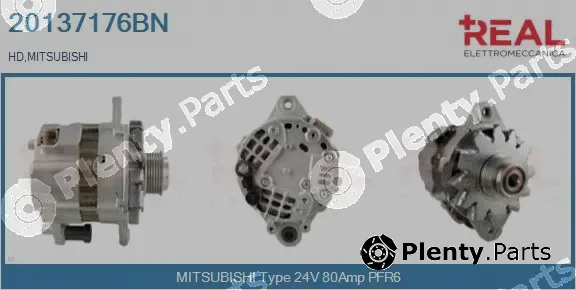 Real 20137176BN — Alternator
