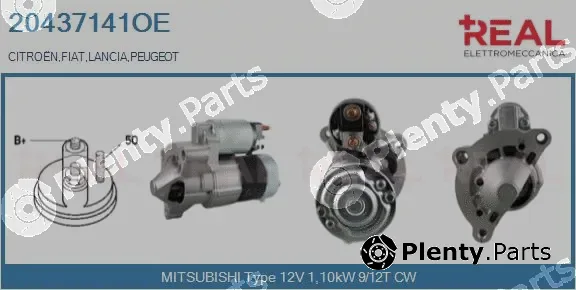 Real 20437141OE — Starter