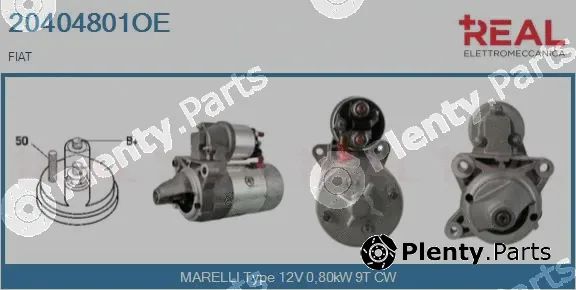 Real 20404801OE — Starter