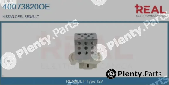 Real 40073820OE — Resistor, interior blower