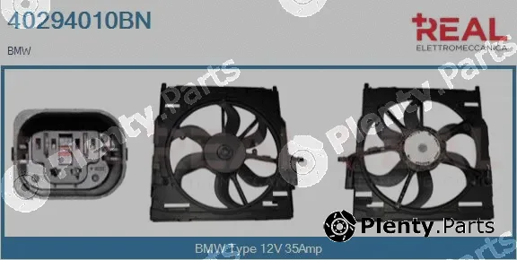 Real 40294010BN — Electric Motor, radiator fan