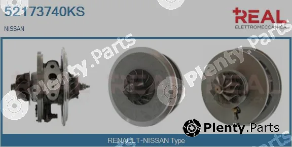 Real 52173740KS — Core assembly, turbocharger