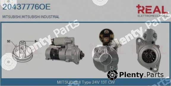 Real 20437776OE — Starter