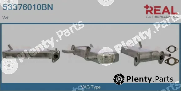 Real 53376010BN — Cooler, exhaust gas recirculation
