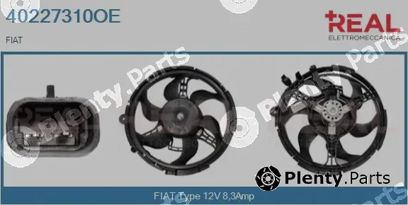 Real 40227310OE — Electric Motor, radiator fan