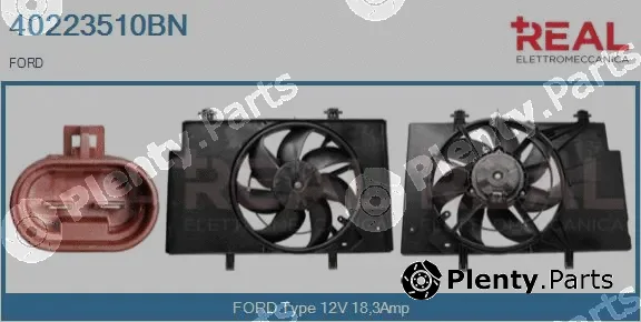 Real 40223510BN — Electric Motor, radiator fan