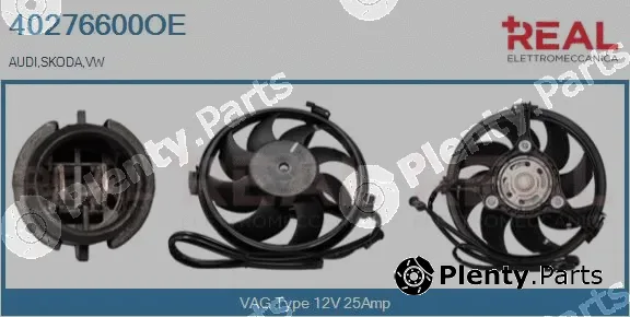 Real 40276600OE — Electric Motor, radiator fan