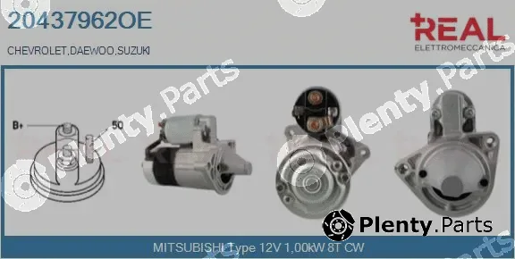 Real 20437962OE — Starter