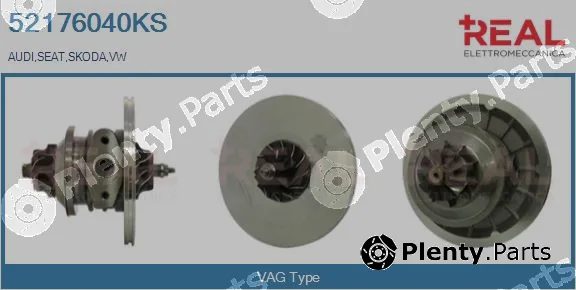 Real 52176040KS — Core assembly, turbocharger