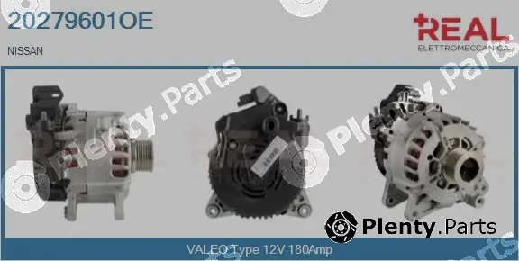 Real 20279601OE — Alternator, starter