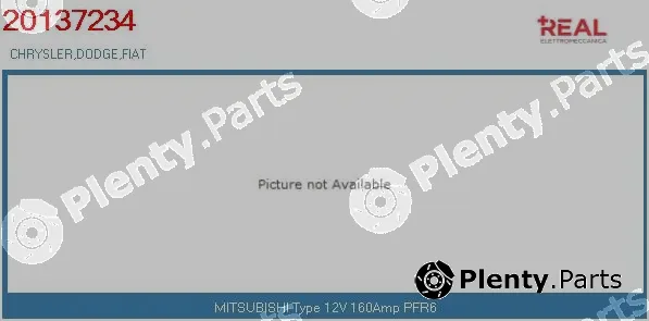 Real 20137234BN — Alternator