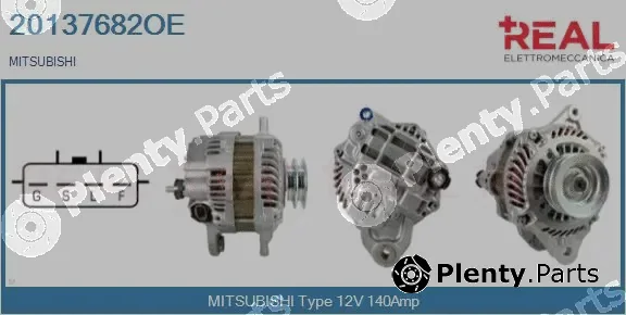 Real 20137682OE — Alternator