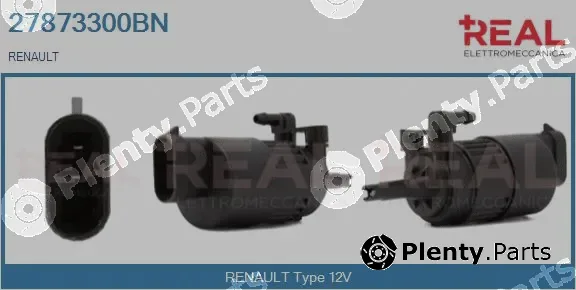 Real 27873300BN — Washer Fluid Pump, window cleaning