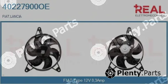 Real 40227900OE — Electric Motor, radiator fan