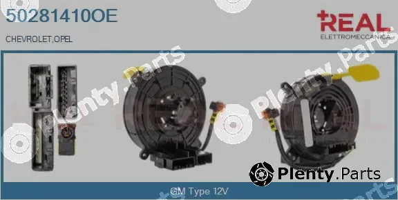 Real 50281410OE — Clockspring, airbag