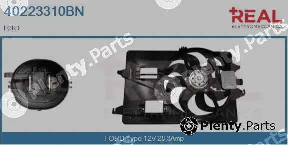 Real 40223310BN — Electric Motor, radiator fan