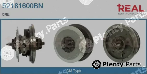Real 52181600BN — Core assembly, turbocharger