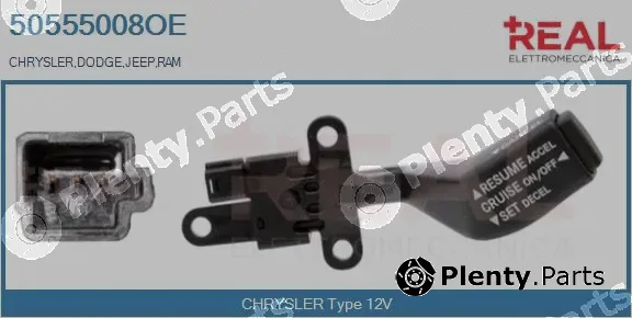 Real 50555008OE — Switch, cruise control