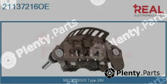 Real 21137216OE — Rectifier, alternator