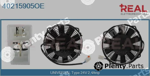Real 40215905OE — Electric Motor, radiator fan
