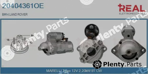 Real 20404361OE — Starter