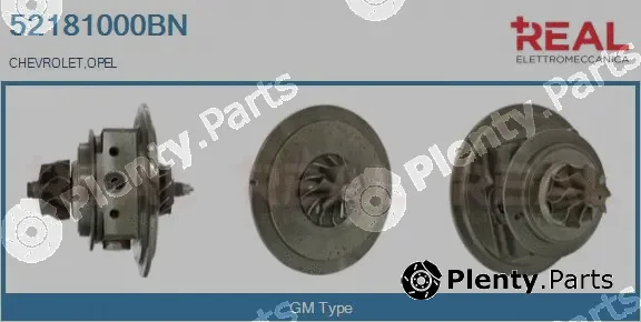 Real 52181000BN — Core assembly, turbocharger