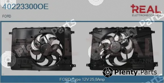 Real 40223300OE — Electric Motor, radiator fan
