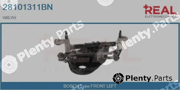 Real 28101311BN — Wiper Linkage