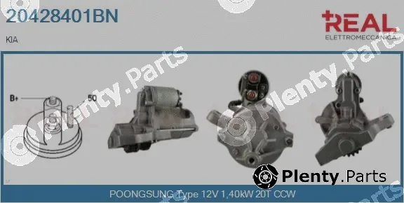 Real 20428401BN — Starter