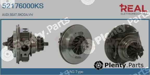 Real 52176000KS — Core assembly, turbocharger