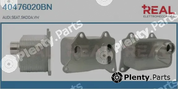 Real 40476020BN — Oil Cooler, engine oil